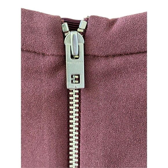 Rag & Bone Watson Short Sleeve Mini Dress Women's Size 6 - Picture 8 of 9